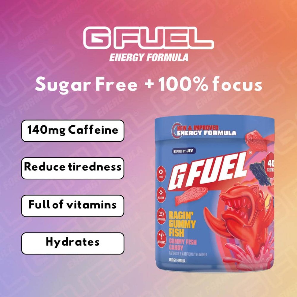 G FUEL Ragin Gummy Fish