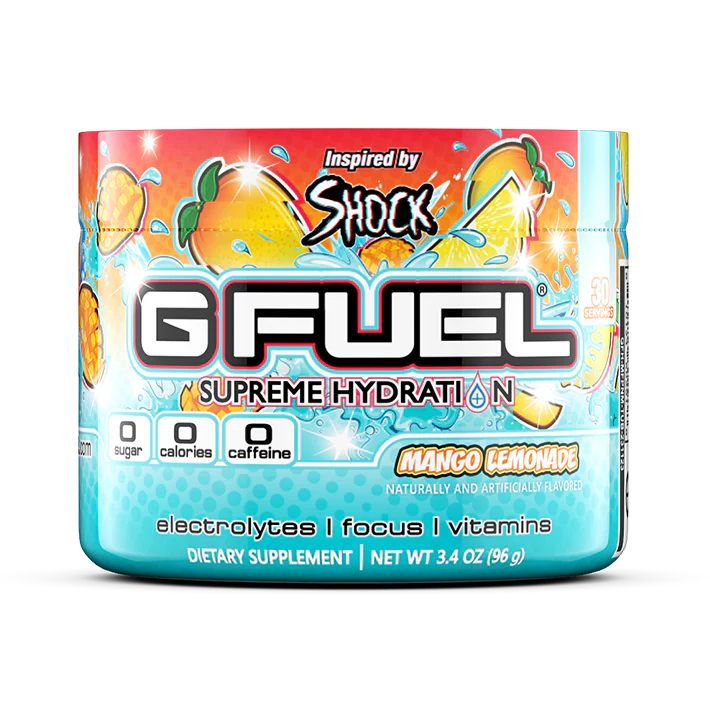 G FUEL Mango Lemonade Supreme - Caffeine Free