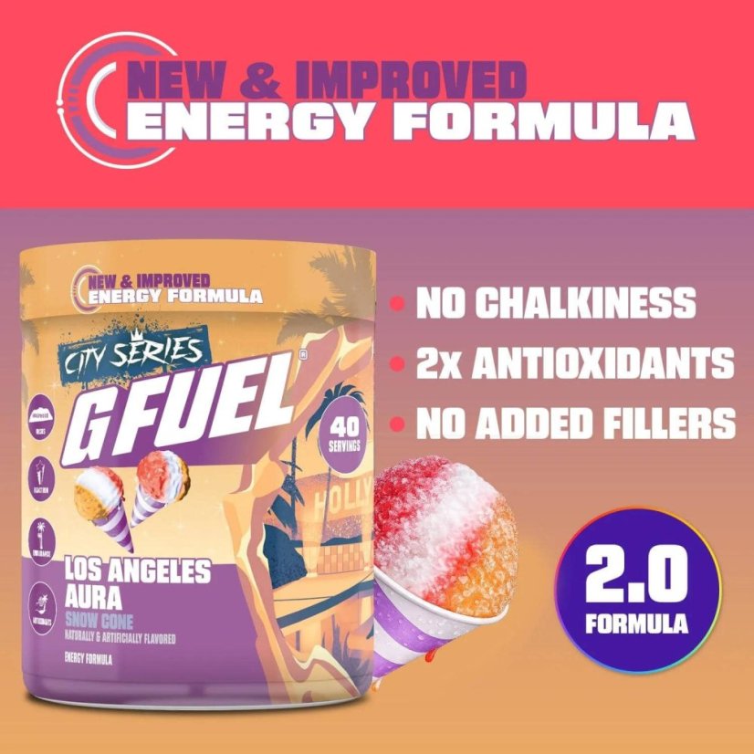 G FUEL Los Angeles Snow Cone 2.0