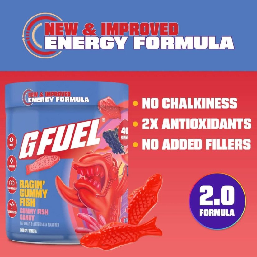 G FUEL Ragin' Gummy Fish 2.0 (Faze Jev)