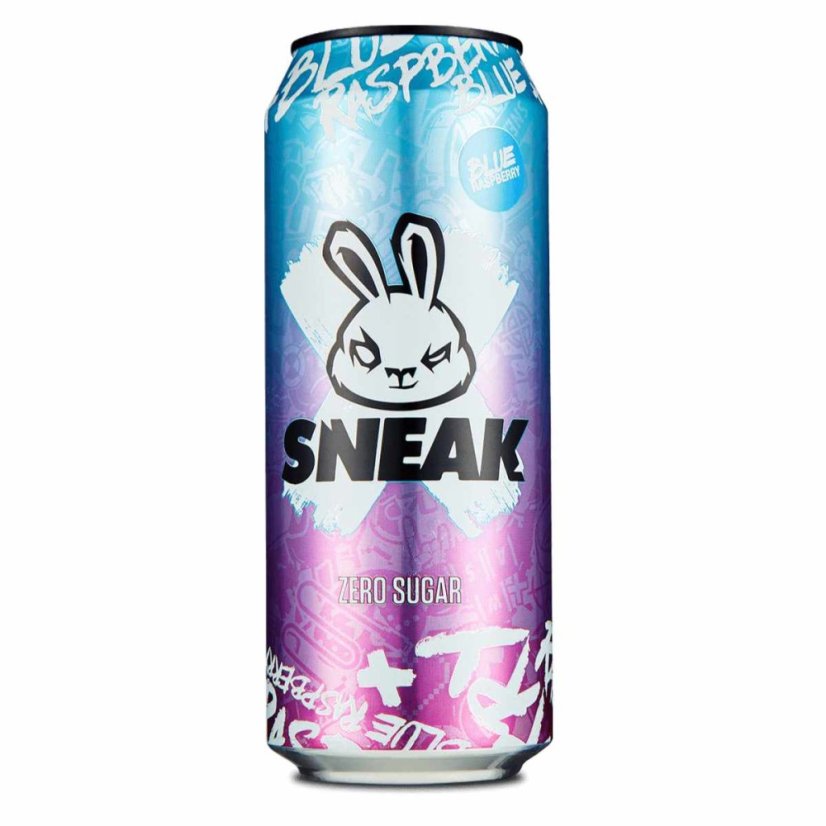 Sneak Energy Blue Raspberry plechovka (500ml)