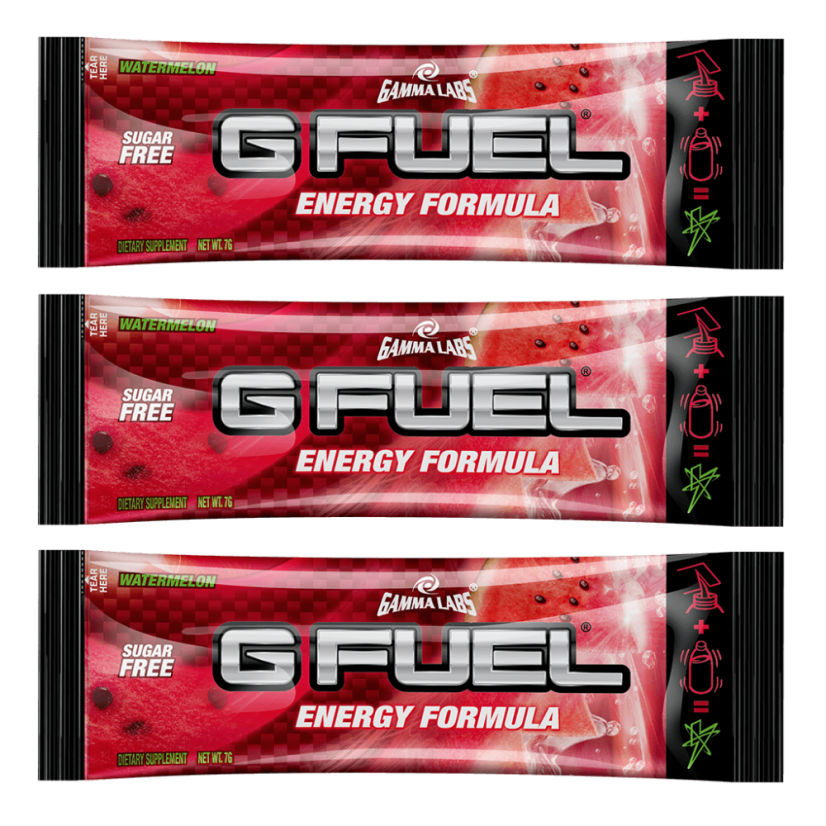 G FUEL Watermelon 3x 7g packs