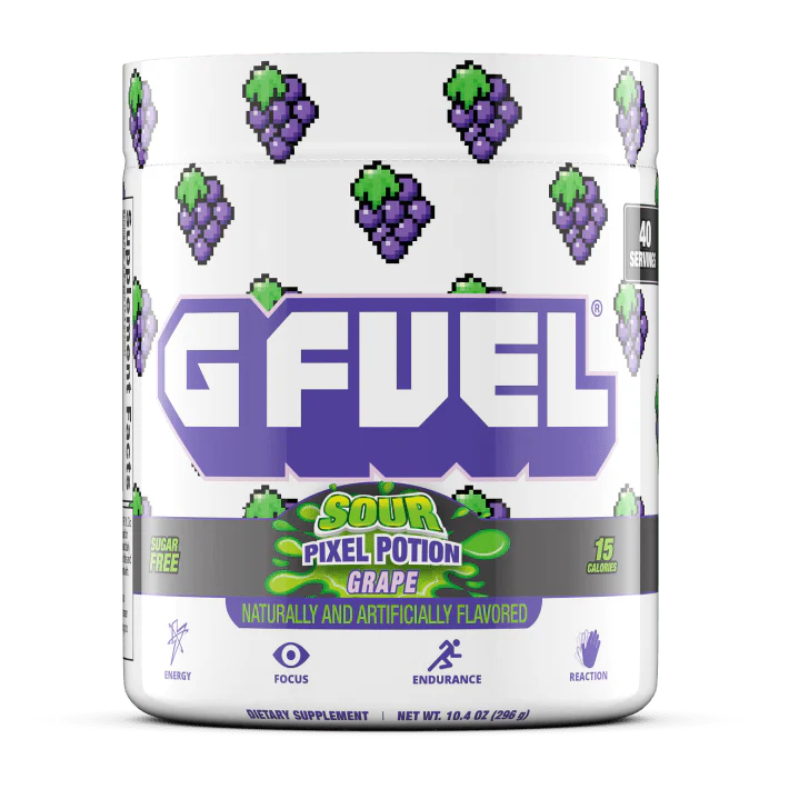 G FUEL Sour Pixel Potion (sour grape)