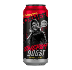 OSHEE Cyberpunk Energy Boost Bubble Gum 500ml (zero caffein)