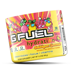 G FUEL Bubblegum Lemonade (žvýkačka, citronáda, Bez kofeinu)