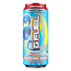 G Fuel Mega Man Blue Bomber Slushee 12x470ml