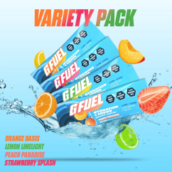 G FUEL Hydration + Focus Variety Pack - Caffeine-free