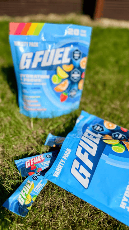 G FUEL Hydration + Focus Mix 4 příchutí - Bez Kofeinu