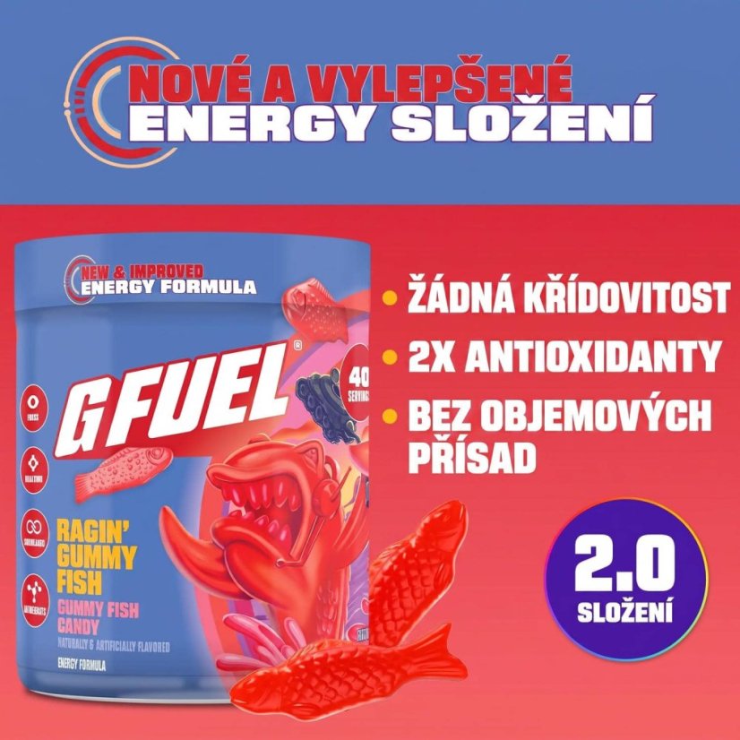 G FUEL Ragin' Gummy Fish 2.0 (Faze Jev)