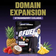 G FUEL GOJO´s Domain expansion 2.0 (strawberry, pineapple, coconut)