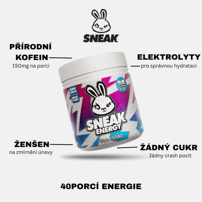 Sneak Blue Raspberry (modrá malina)