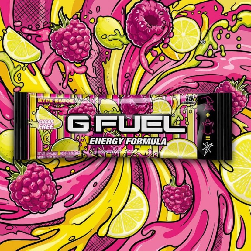 G FUEL Hype Sauce - vzorek