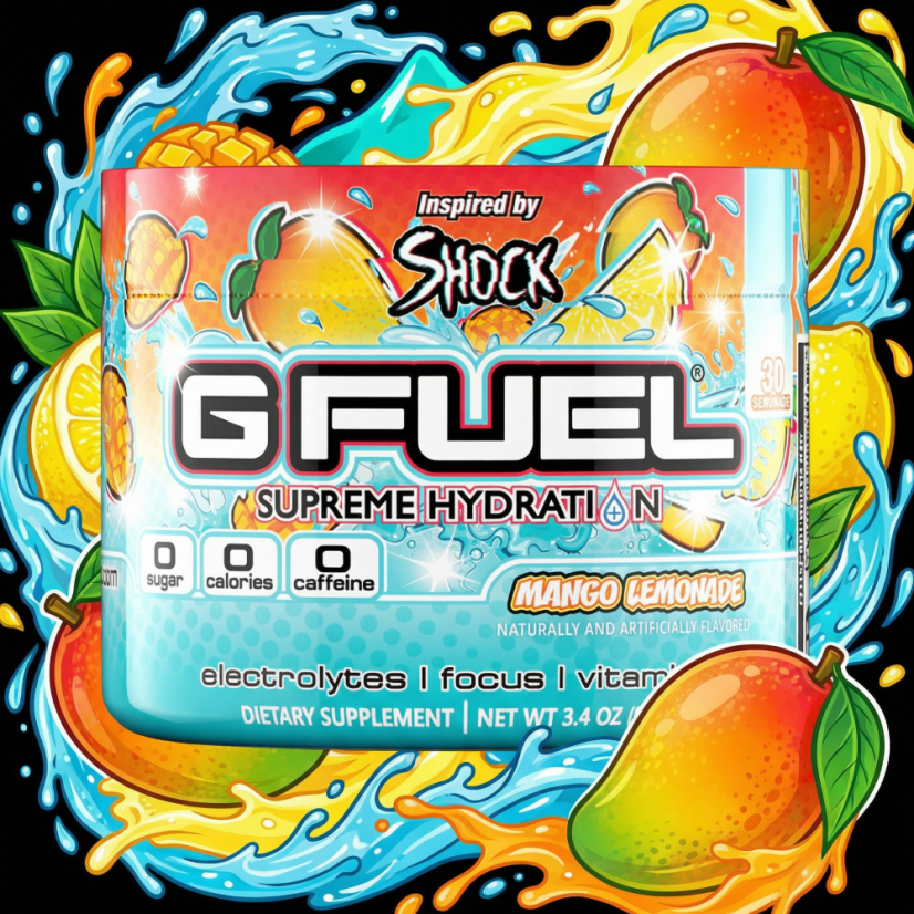 G FUEL Mango Lemonade Supreme - Bez Kofeinu