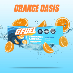 G FUEL Hydration + Focus Orange Oasis- Caffeine-free