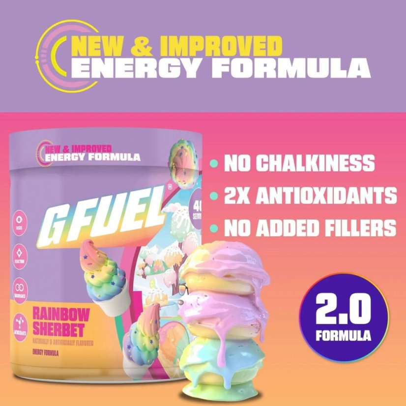 G FUEL Rainbow Sherbet 2.0