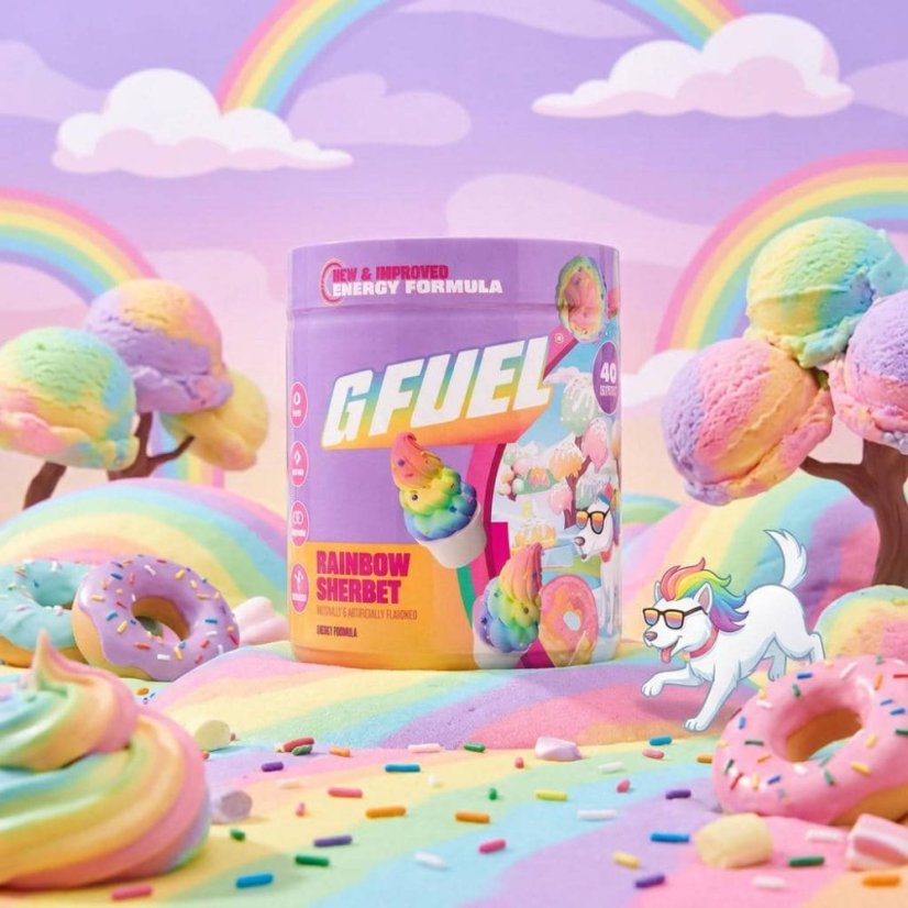 G FUEL Rainbow Sherbet 2.0