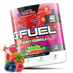 G FUEL Sour Fazeberry  (sour pomegranate, strawberry, acai berries)