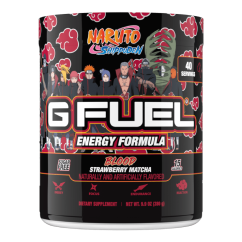 G FUEL Naruto Akatsuki Blood Strawberry Matcha (jahoda, matcha)