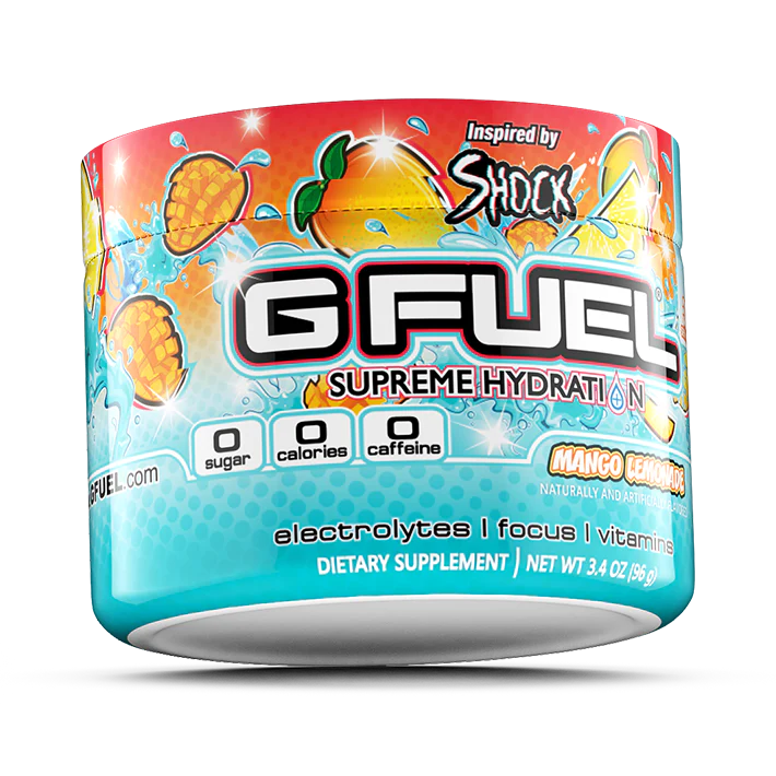 G FUEL Mango Lemonade Supreme - Caffeine Free