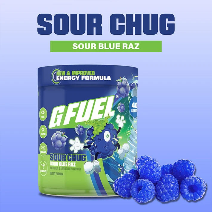 G FUEL Sour Blue Chug Rug 2.0