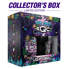 G FUEL Collector's Box - The Juice Blacked Out (xQc)