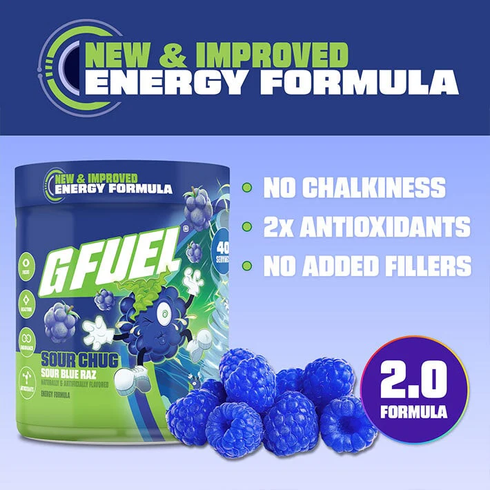 G FUEL Sour Blue Chug Rug 2.0
