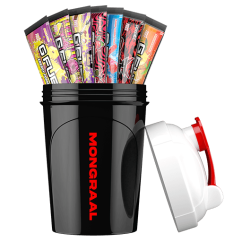 G Fuel Starter kit - FaZe Mongraal shaker + 7 testovacích balení