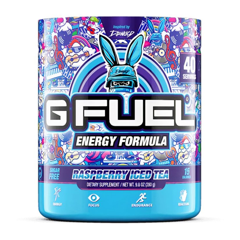 G FUEL Raspberry Iced Tea (ledový čaj, malina, citrón)
