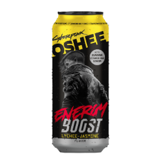 OSHEE Cyberpunk Energy Boost Lychee-Jasmine 500ml (zero caffein)