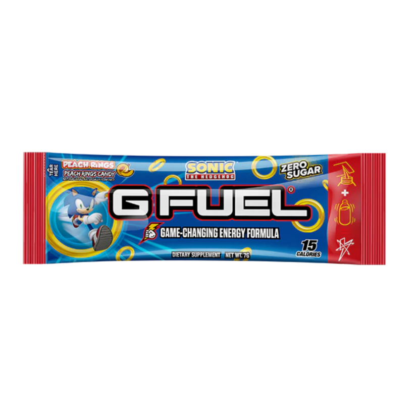 G FUEL Sonic - vzorek