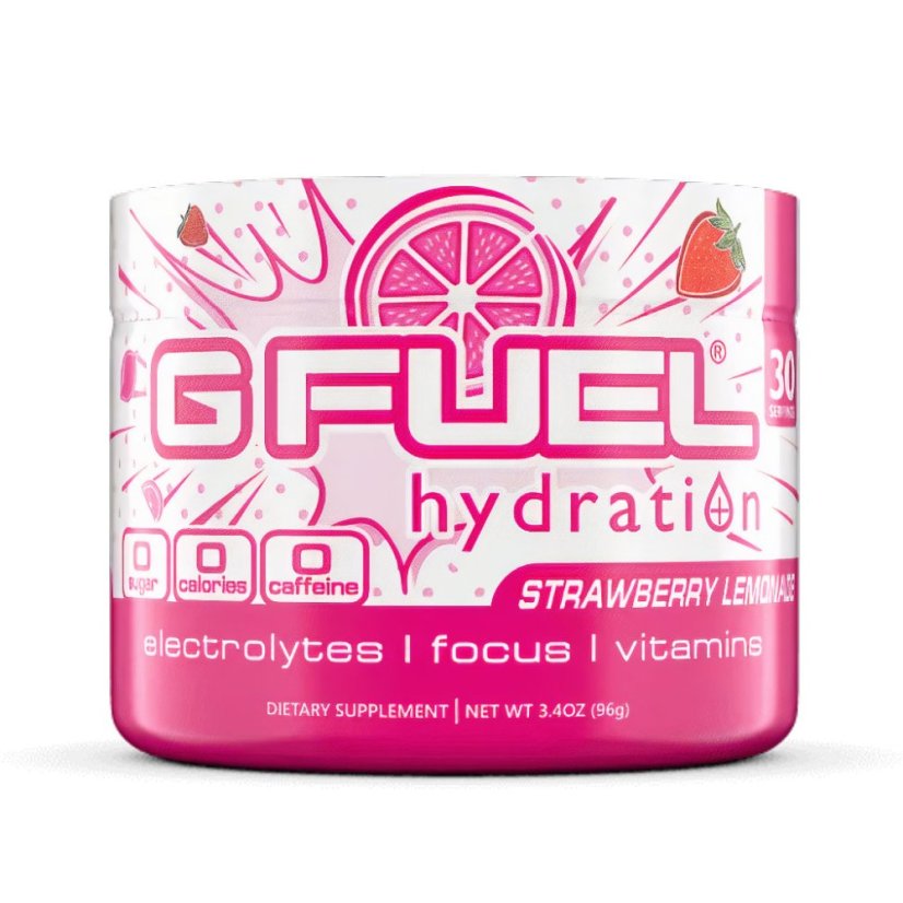 G FUEL Jahodová Limonáda (Bez kofeinu)