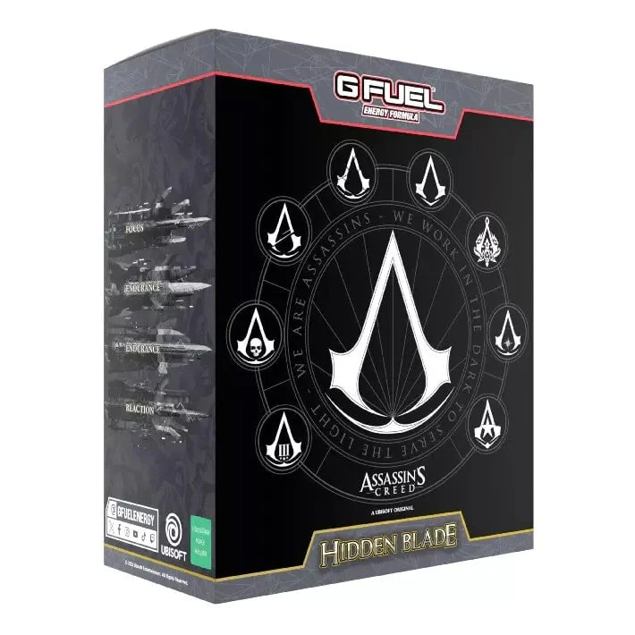G FUEL Collector's Box - Hidden Blade Assassin's Creed (sangria)