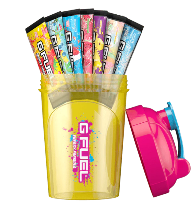 G Fuel Starter kit - Beem Team shaker + 7 taster packs