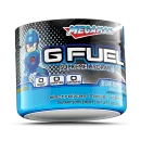 G FUEL Mega Man Supreme Blue Bomber Slushee (vanilka, modrá malina, Bez kofeinu)