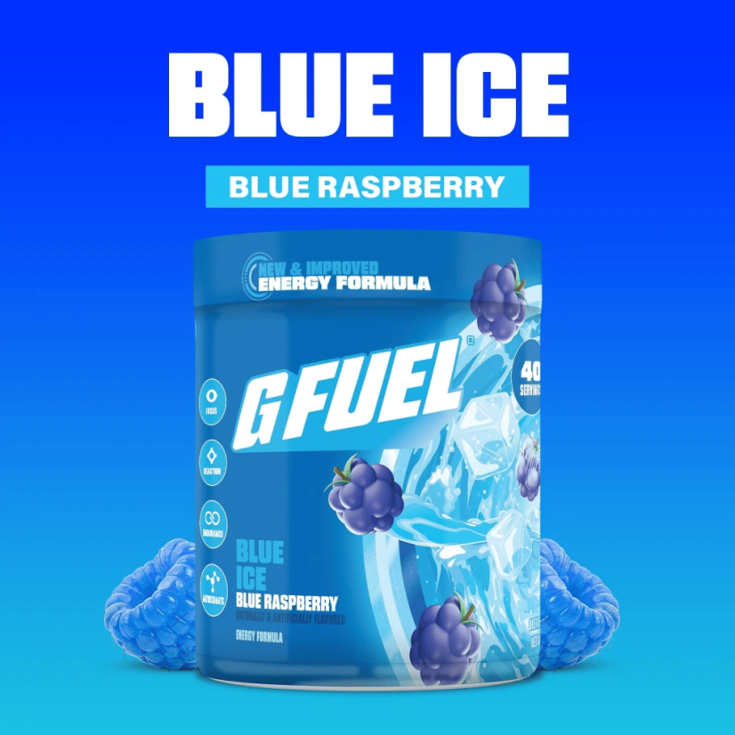 G FUEL Blue Ice 2.0 (blue raspberry)