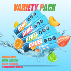 G FUEL Hydration + Focus Variety Pack - Caffeine-free