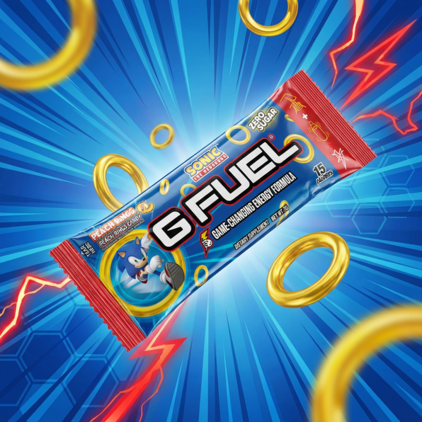 G FUEL Sonic - vzorek