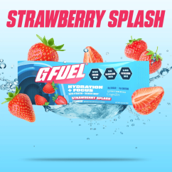 G FUEL Hydration + Focus Strawberry Splash - Caffeine-free