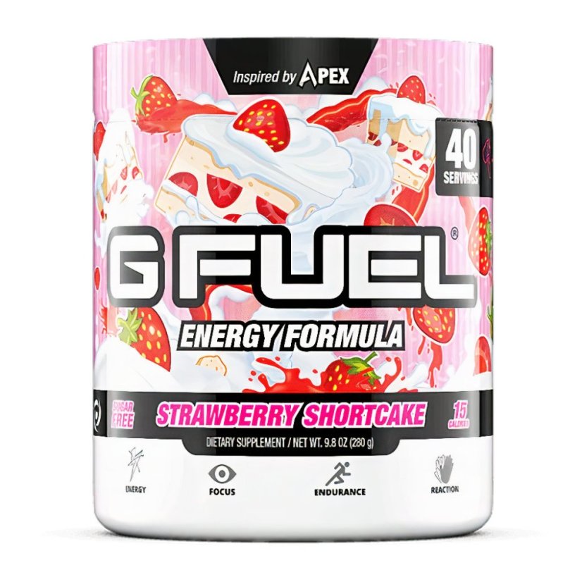 G FUEL Strawberry Shortcake (jahodový dort)