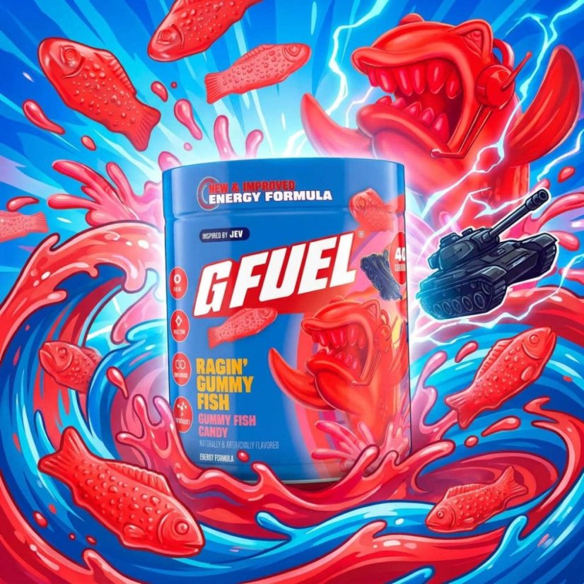 G FUEL Ragin' Gummy Fish 2.0 (Faze Jev)