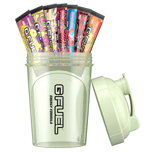 G Fuel Starter kit - Blacked out + 6 testovacích balení