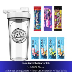 G FUEL Starter Kit - Winter White + 7  taster packs