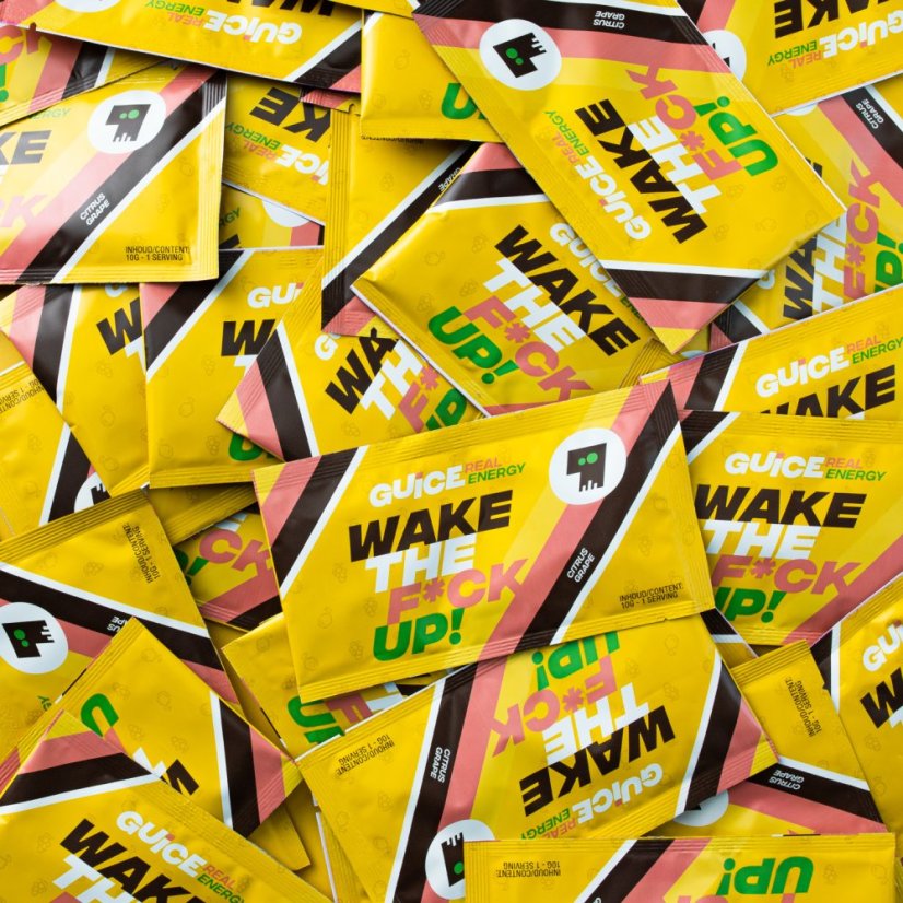 Po expiraci GUICE Real Energy - The Yellow One!  (Kyselé hrozny) 3x 10g balení