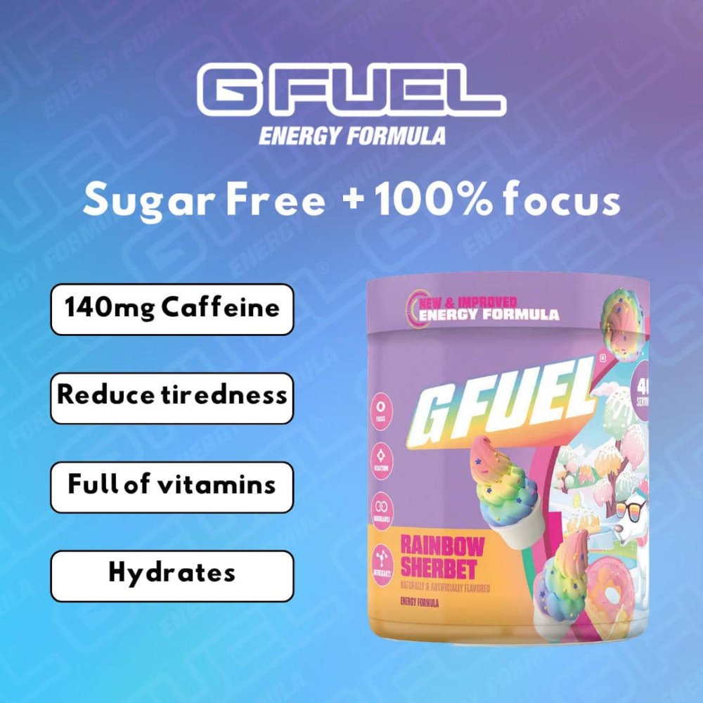 G FUEL Rainbow Sherbet