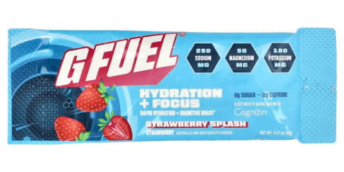 G FUEL Hydration + Focus Strawberry Splash