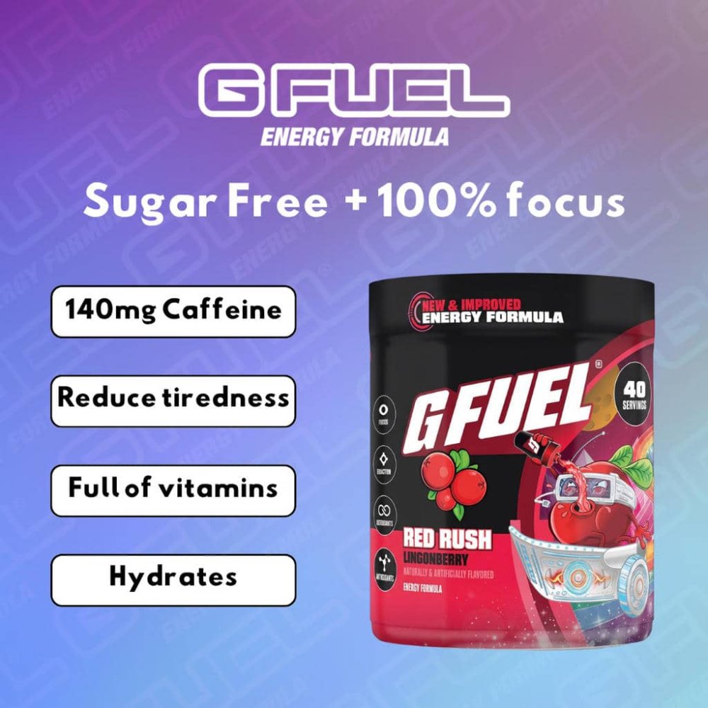 G FUEL Red Rush